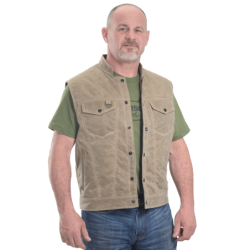 WAX COT. PERSUADER SNAP VEST