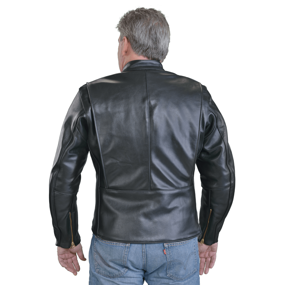 AR3 Armored Vanson Original Leather Motorcycle Jacket