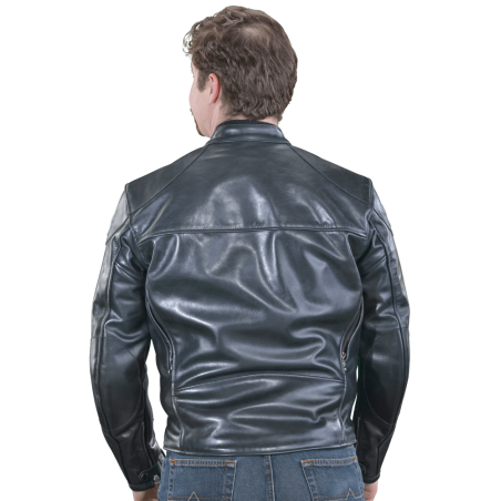 DRC Z150 Full Throttle - Perforated and Vented Leather Motorcycle Jacket