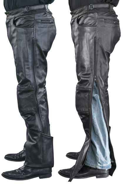 Vanson Highway 101 Hybrid of Firenze Leather Motorcycle Pants and 