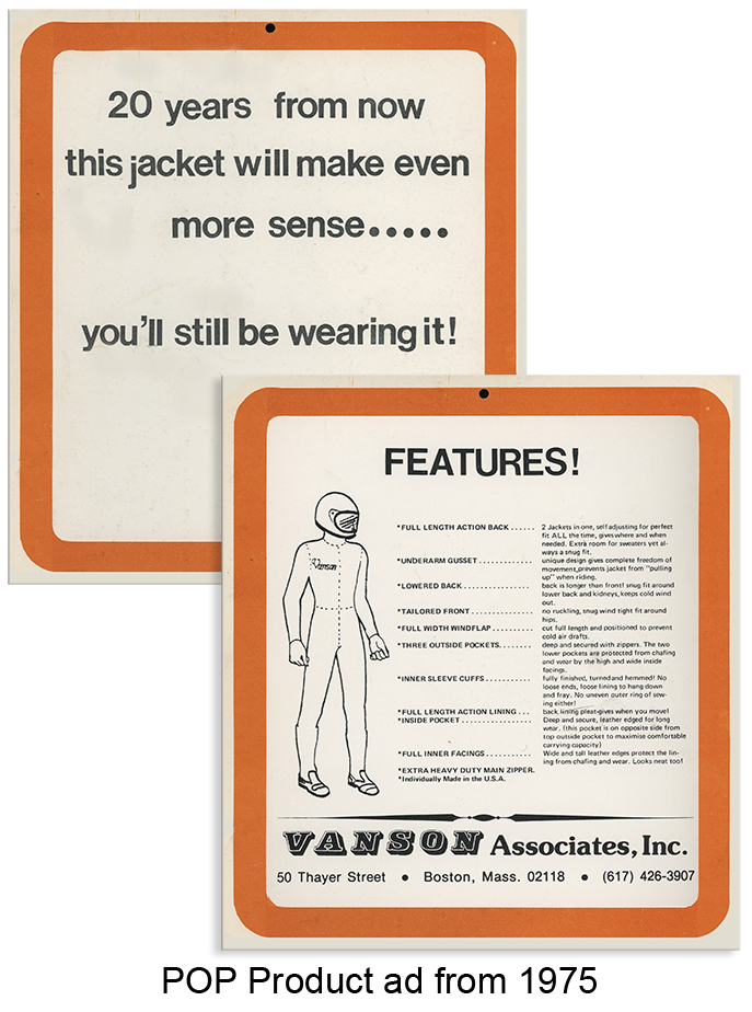 1975 ad card