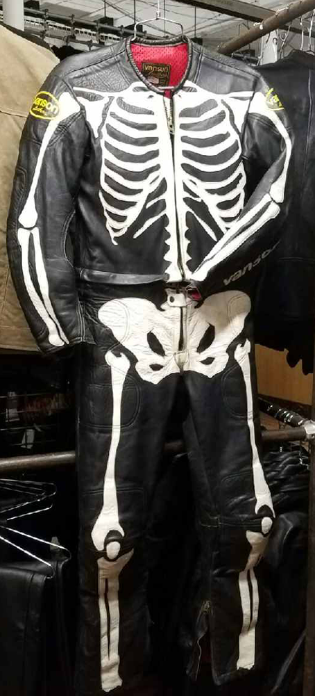 vanson leather bones jacket