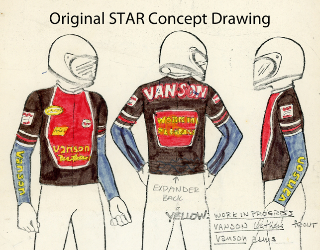 Original Star Racing Leather Jacket