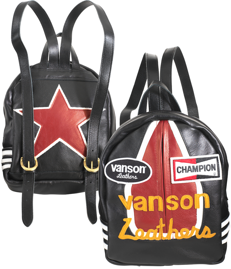 Star Back Pack - Competition Leather Backpack with Star Jacket Replica  Graphics