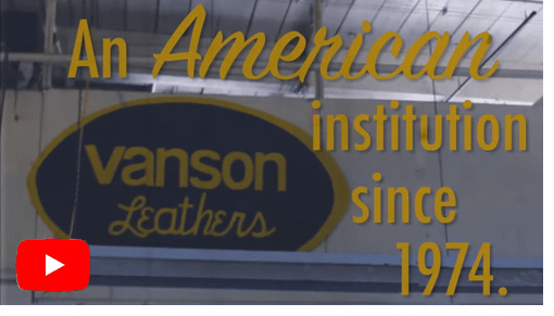 Vanson American Institution Since 1974 video