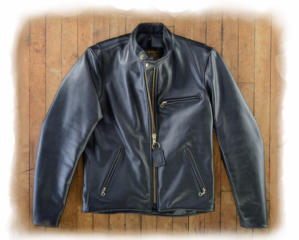 Vanson's model AR2 leather jacket