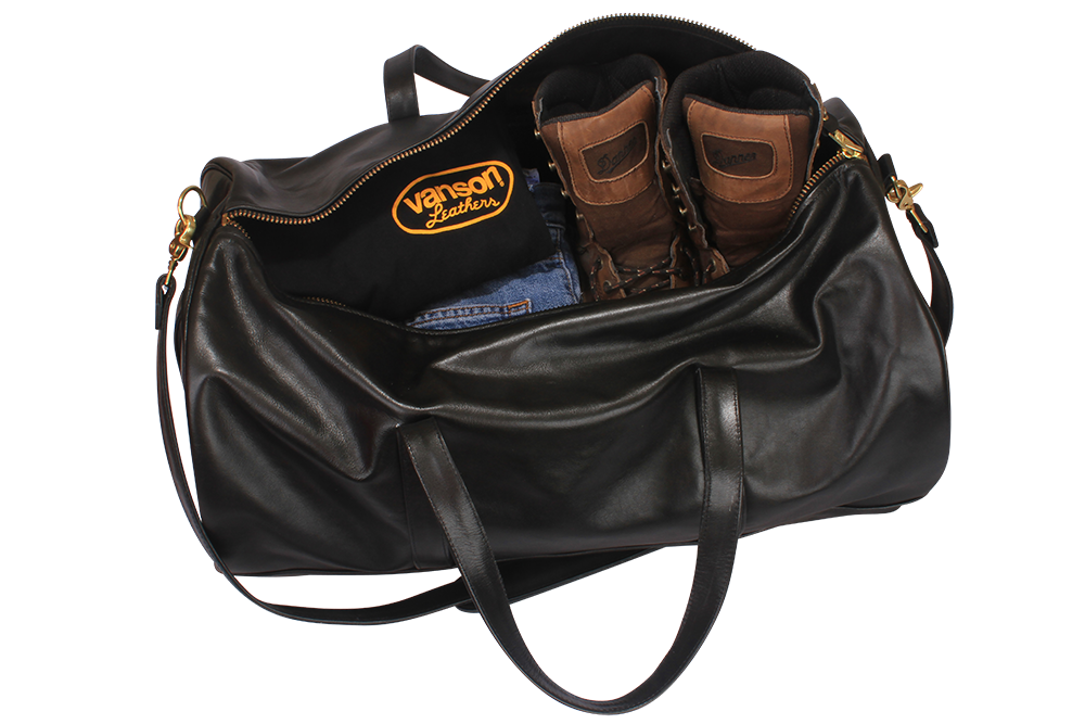 Duffle Bag - Extra-large Leather Weekend Duffle or Gear Bag