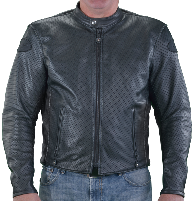 Drifter Mk2 Cruiser Touring Style Leather Motorcycle Jacket