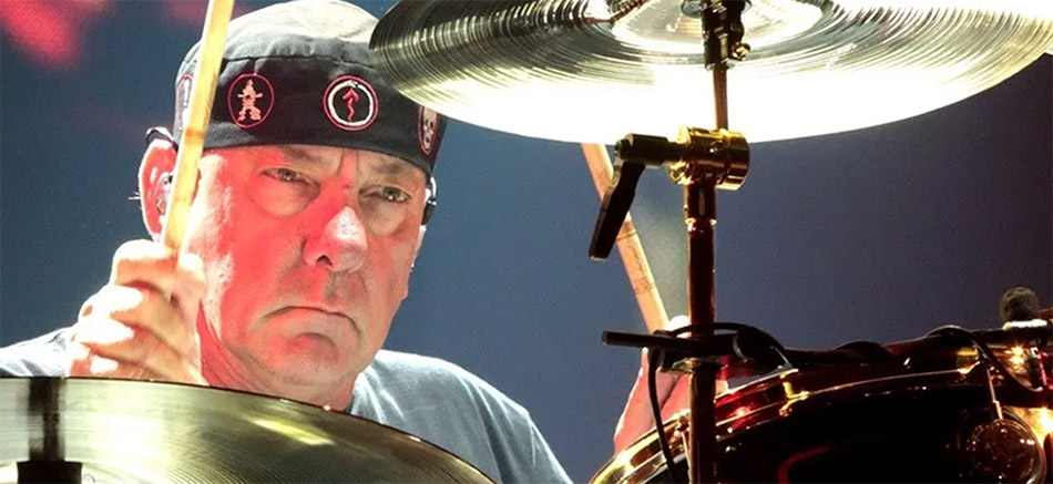 Rush drummer Neil Peart