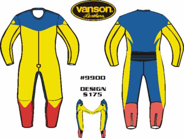 Vanson Suit Designs - 150 - 300 - 9900