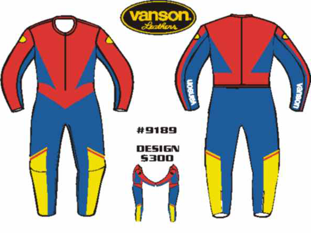 Vanson Suit Designs - Over 300 - 9189
